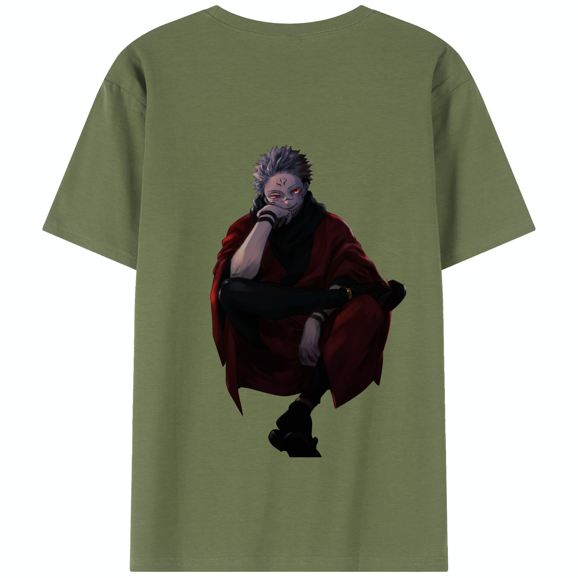 （画像用） 呪術廻戦 Jujutsu Kaisen 綿100％半袖Tシャツ（背面プリント）